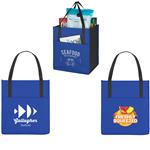 JH3320 Non-Woven Shopper's Pocket Tote Bag With Custom Imprint